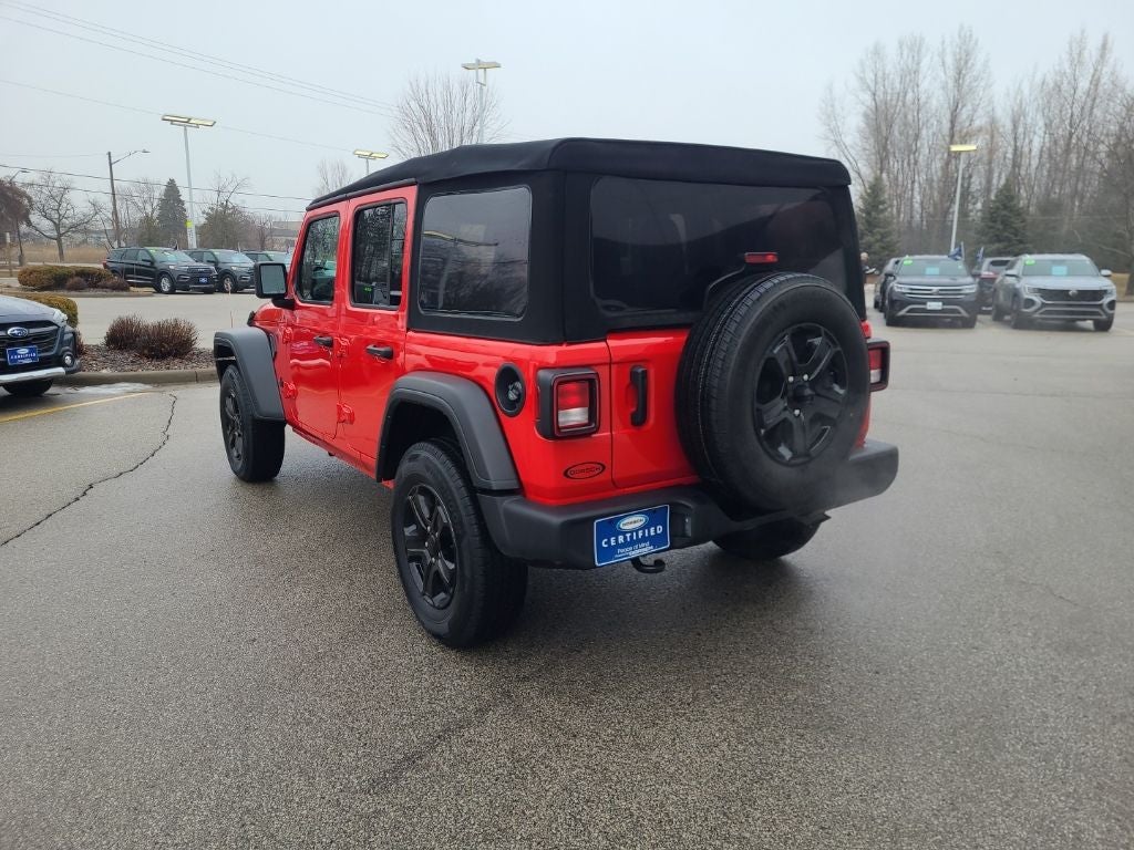 2021 Jeep Wrangler — interior view