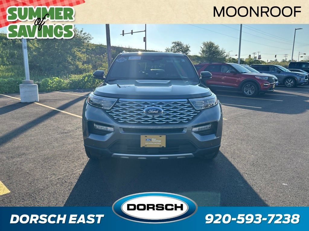 2024 Ford Explorer — rear three-quarter view