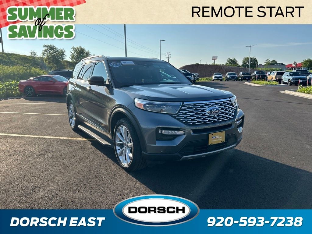 2024 Ford Explorer — interior view