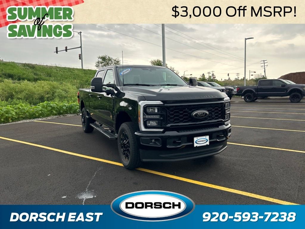 2026 Ford F-250SD — rear three-quarter view