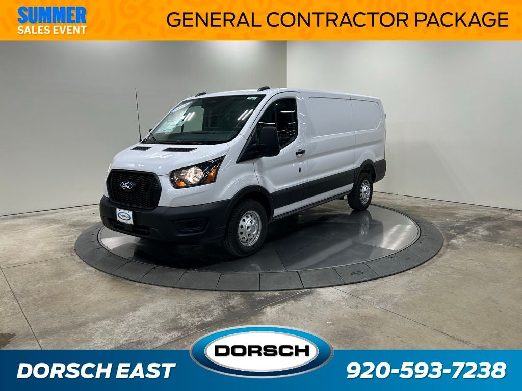 2026 Ford Transit-250 Base in Oxford White — front three-quarter view