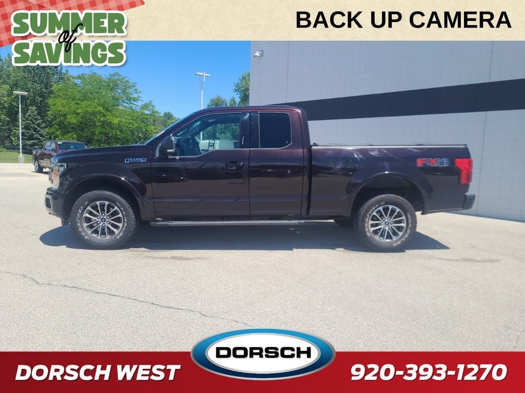 2018 Ford F-150 — side profile view