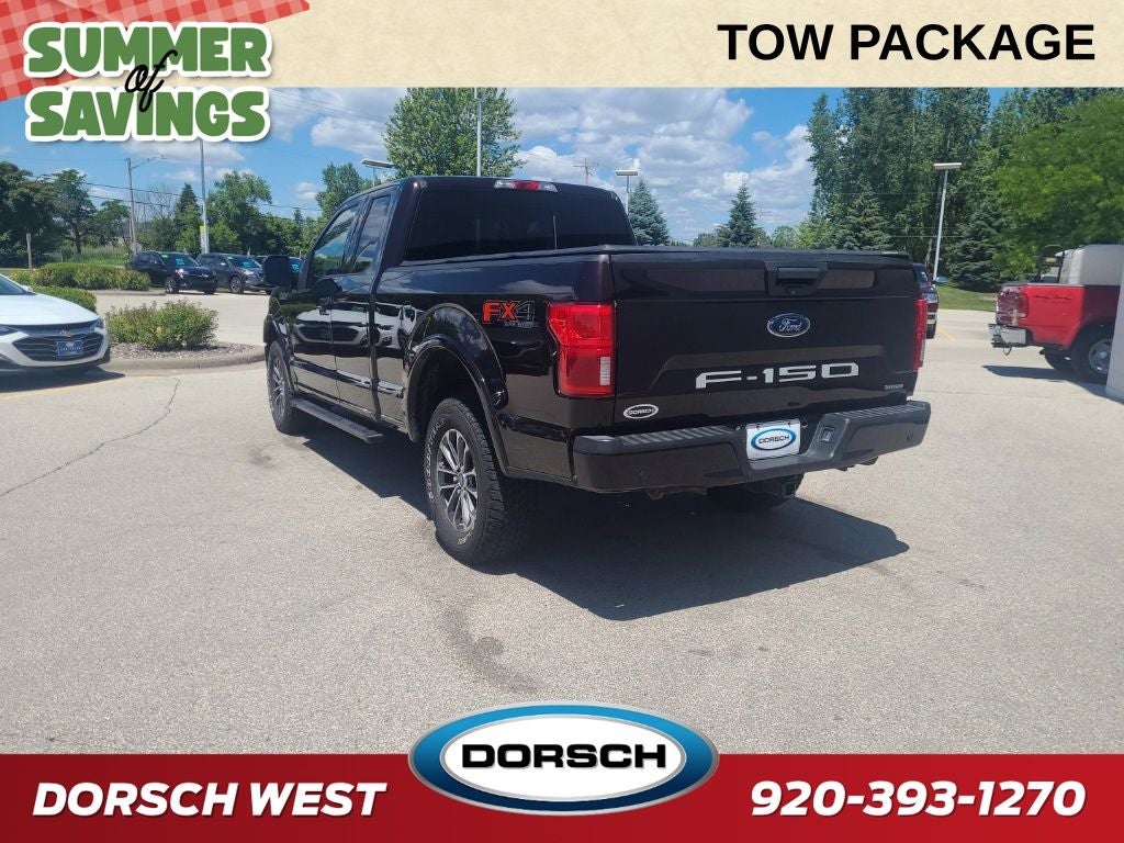 2018 Ford F-150 — rear three-quarter view