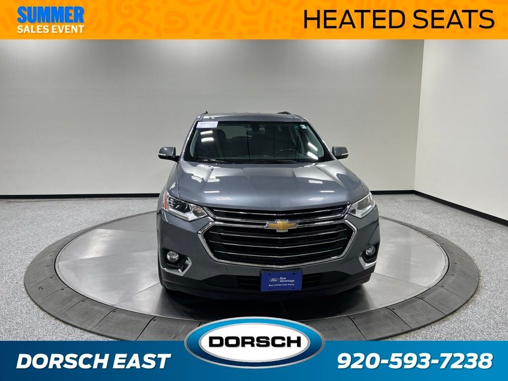 2019 Chevrolet Traverse — rear three-quarter view