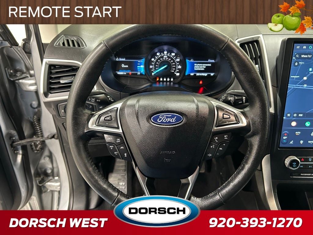 2022 Ford Edge — rear three-quarter view