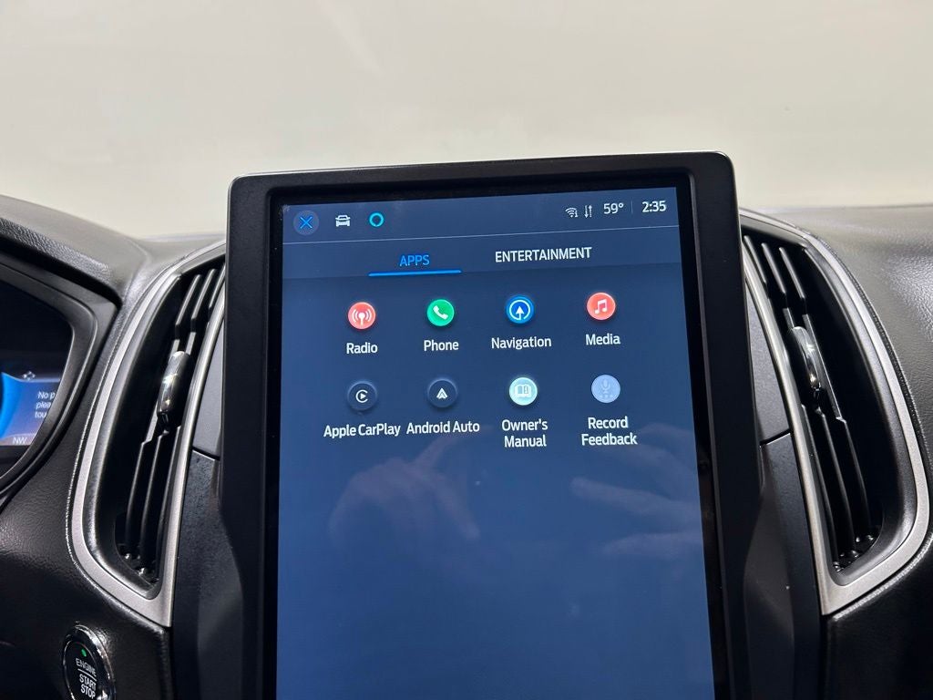 2022 Ford Edge — interior view