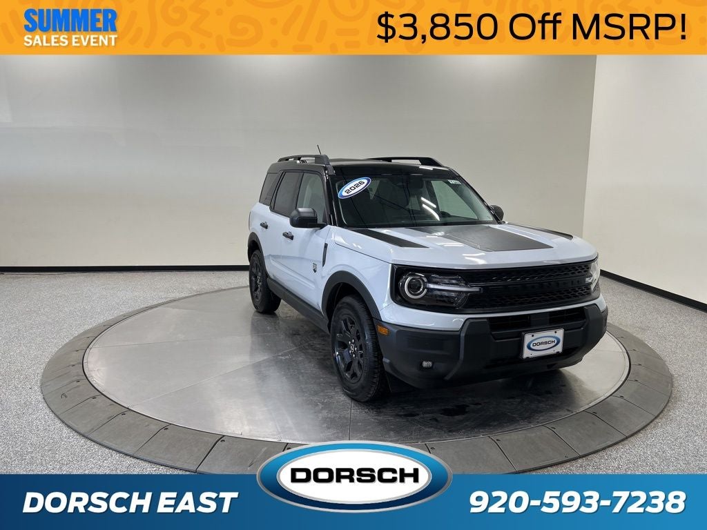 2026 Ford Bronco Sport — rear three-quarter view