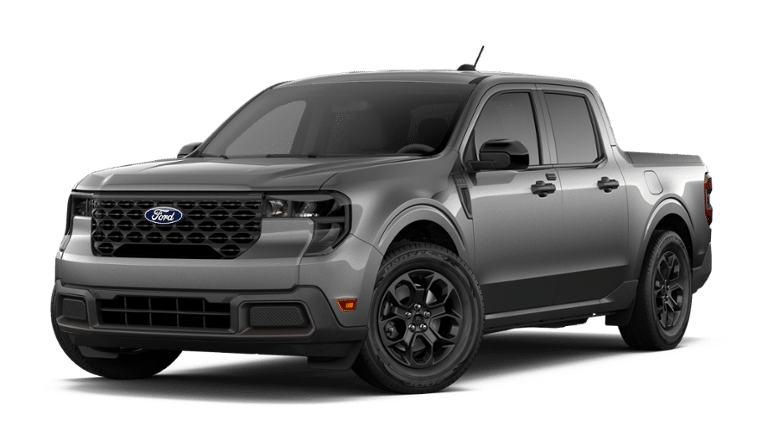 2026 Ford Maverick XLT in Carbonized Gray Metallic — front three-quarter view